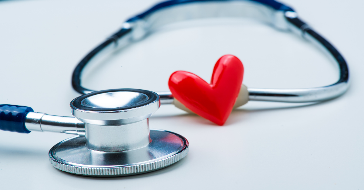 Stethoscope with Red heart picture